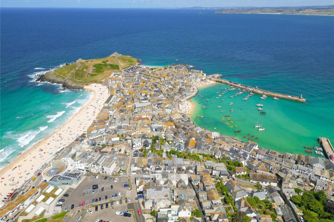 דירות St Ives Seabreeze 3 - Seaview & Parking מראה חיצוני תמונה