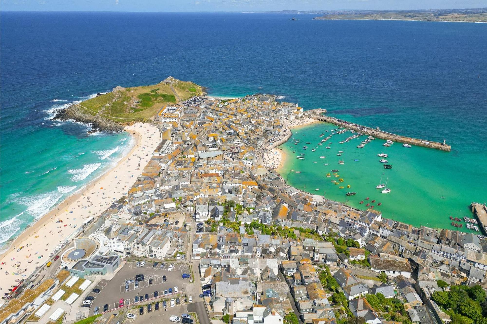 דירות St Ives Seabreeze 3 - Seaview & Parking מראה חיצוני תמונה